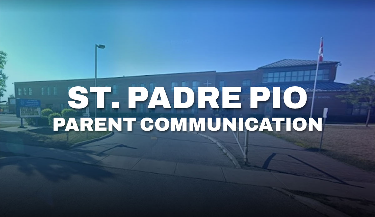 St. Padre Pio Parent Communication